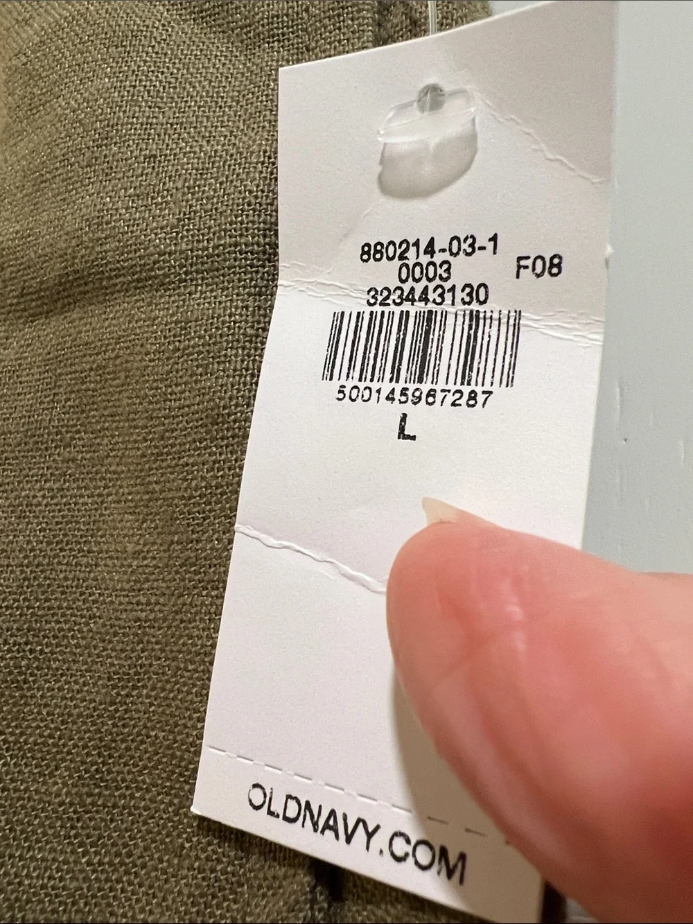 Old Navy Olive  wide leg Pull-On Elastic Waist pants